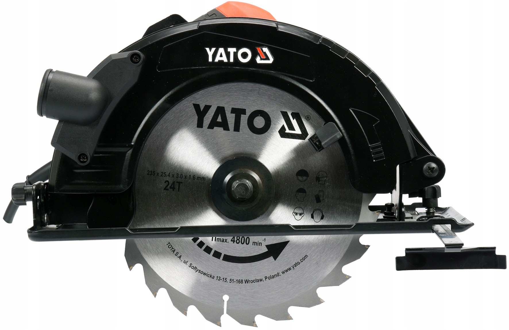 Kotúčová píla Yato 2800 W 25,4 mm